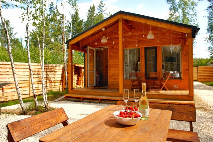 Уютный эко-дом в окружении леса ТHE FOREST RESORT