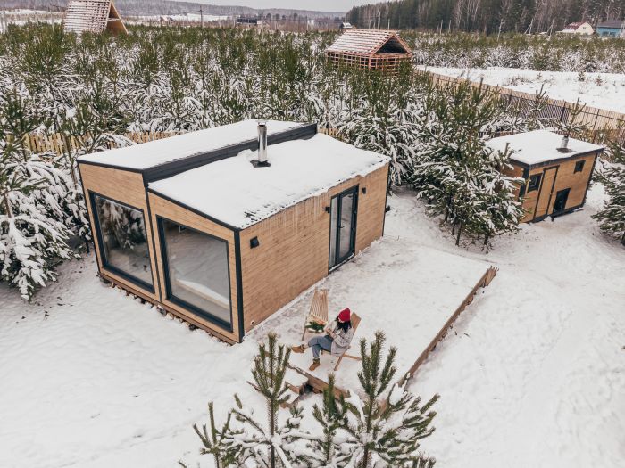 Домик в елках